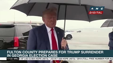Fulton county prepares for Trump surrender in Georgia election case