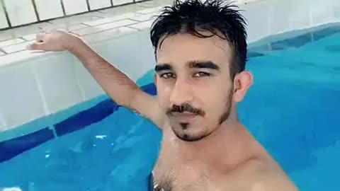 Enjoying Swmming pool in Dubai