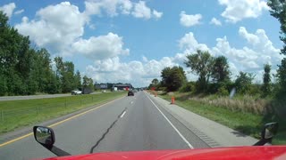 Kentucky and Indiana Trucking footage