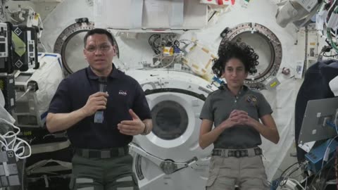 Expedition 69 Space Station Crew Answers Warren, Rhode Island, Student Questions Sept 14, 2023