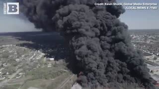 Indiana Recycling Plant Fire