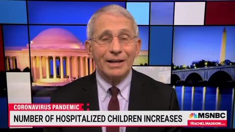 Dr. Fauci beismeri: a gyerekek NEM COVID miatt vannak kórházban