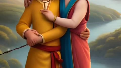 Indian power of God in cartoon Short video