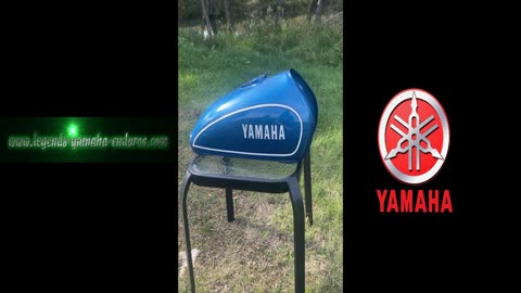 Original 1974 Yamaha DT175A Yale Blue Paint. 49+ Years Old!