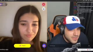 Cheating girl fumbles the bag after finding out zherka was Live