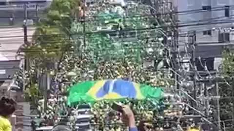 Florianopolis stands with Bolsonaro