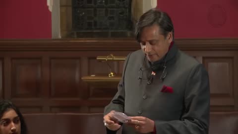 Britain Does Owe Reparations to India - Dr. Shashi Tharoor