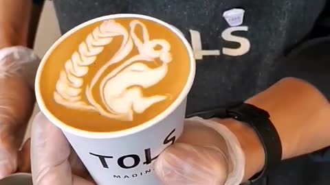 Squirrel latte art tuttorial