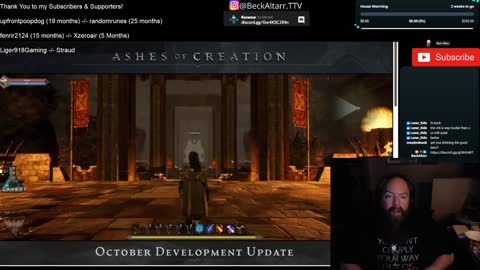 Ashes of Creation October 2021 Live Reaction (4 months late)