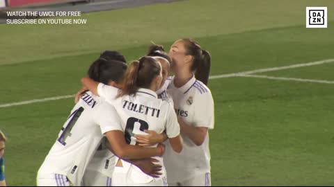 Esther Gonzalez Hits FOUR | Real Madrid vs. Sturm Graz UWCL Qualifying Highlights