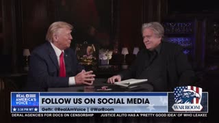 Steve Bannon’s full interview with President Trump.