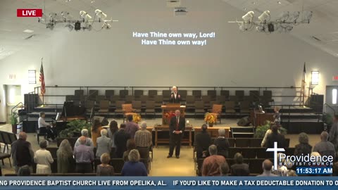 LIVE: Providence Baptist Church on RSBN - Sunday, Oct 22, 2023