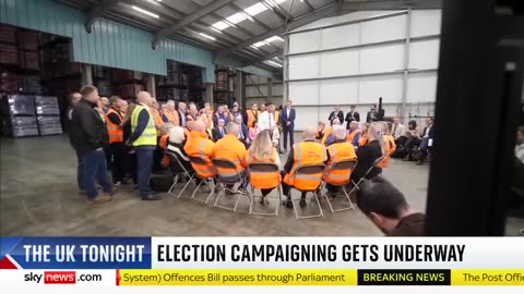 'Things are getting better'_ Sam Coates joins Rishi Sunak on his election trail Sky News