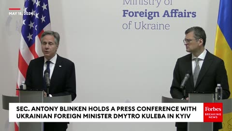 BREAKING NEWS- Antony Blinken Holds A Press Briefing In Ukraine As Russia Advances On Kharkiv