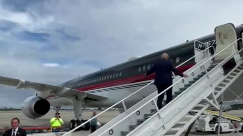 Trump departs for Nevada! 🇺🇸