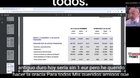 ANALISTA EXPLICA UN DOCUMENTO OFICIAL QUE EXPONE AL BANCO DE ESPAÑA EN LA RUINA MÁS ABSOLUTA