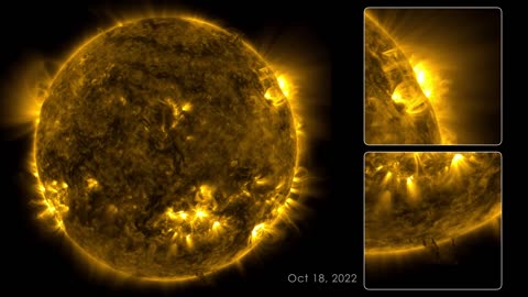 133 days recording of sun surface by NASA part 6/11 series
