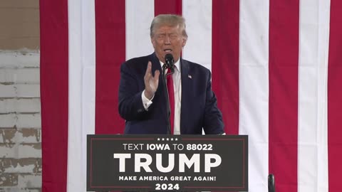 PRESIDENT TRUMP'S FULL SPEECH FROM WATERLOO, IOWA 10-7-23