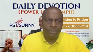 Power To Triumph (Day 11 of 21 Days Prayer & Fasting) Beginning With Gratitude - January 19, 2023