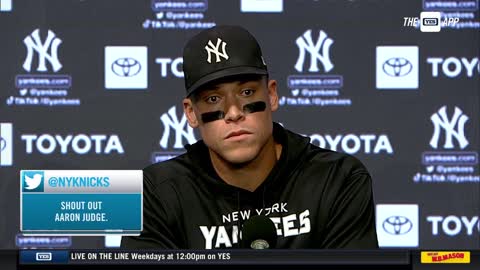 Aaron Judge Breaks Down his record breaking Home Run!