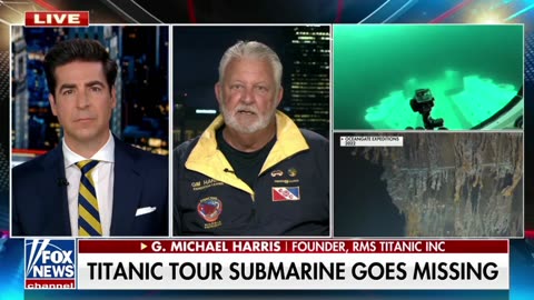 Titanic Expedition Leader G. Michael Harris on the missing sub: "Just not feeling good about it."