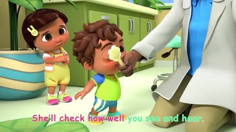 Doctor Check up Song (Nina's Version) | CoComelon Nursery Rhymes & Kids Songs