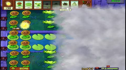 Plants vs Zombies | Level 4 | Gameplay | #gaming #gamingvideos #videogame #fun #funvideo