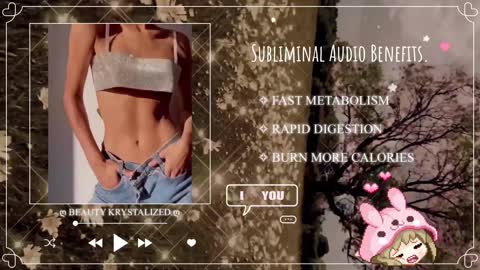 ꧁༒FAST METABOLISM༒꧂ rapid digestion + burn calories quick ➝ Forced Subliminal