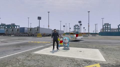 Doraemon Got Gift From Subscribers Doraemon ShinChan Nobita Hvc Gamiing #doraemon #gtav