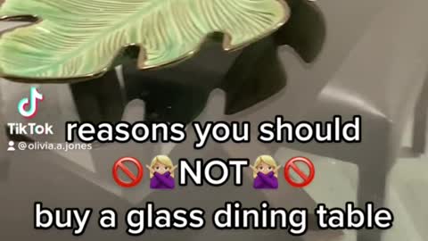 Here's why dog owners shouldn't buy glass tables