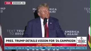 FULL EVENT President Donald J. Trump NH 08/07/2023