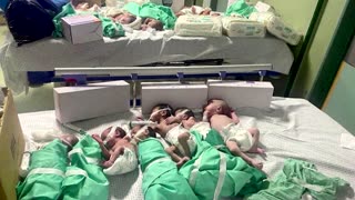 Newborns in peril at besieged Gaza hospital
