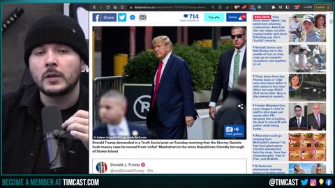 Timcast BREAKING: TRUMP HAS SURRENDERED, UNPRECEDENTED Indictment of President