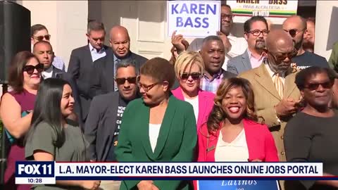 Karen Bass launches job portal for her administration