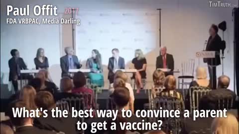 DR PAUL OFFIT ADVISES "HAVE OUTBREAKS" IF YOU WANT TO CONVINCE PARENT TO GET VACCINES