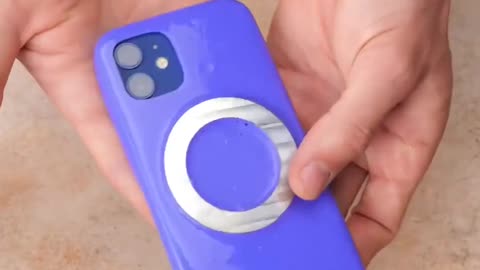 How I made my magnetic phone case 🧲 📱 #shorts