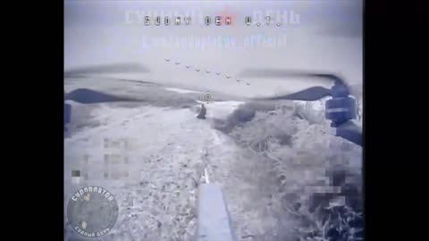 Bombing of infantry and Ukrainian's positions with kamikaze drones "VT-40".