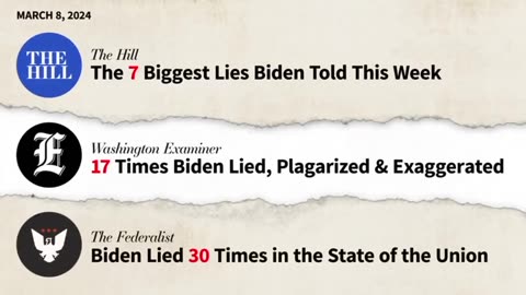 Biden’s lies. 🥴🎭🎪