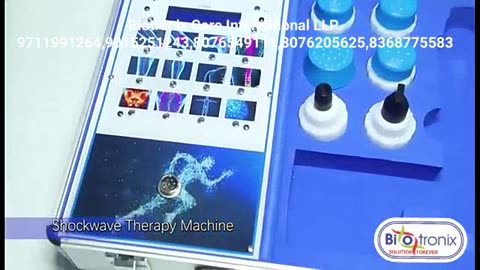 GINHA HL1602 Shockwave Therapy Portable Compact Device