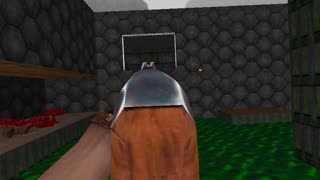 Ultimate Doom in VR - E1M5 (QuestZDoom)