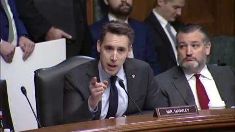 Senator Josh Hawley Calls Out Biden Judicial Nominee For Mishandling Sexual Assault Case Online