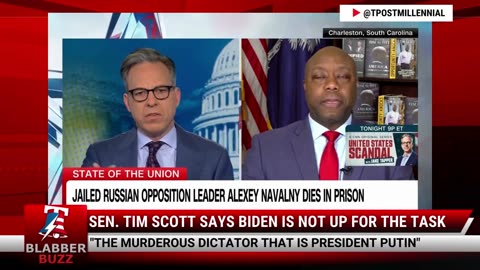 Sen. Tim Scott Says Biden Is Not Up For The Task