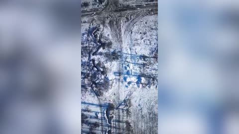 Ukrainian Drones Drop Bombs On Russian Soldiers In Bakhmut