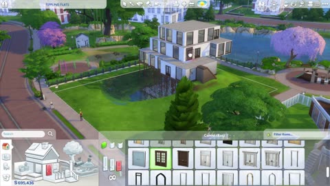 House ON lake Hill The sims 4