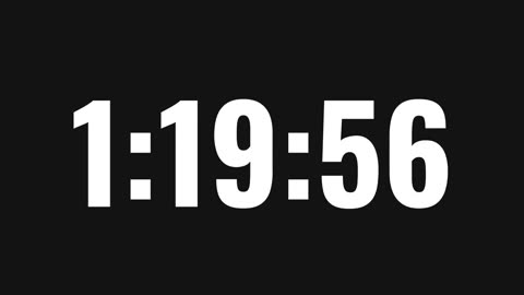 2 hour timer | Countdown alarm