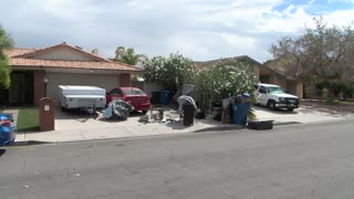 Aftermath of Pipe Bomb Explosion in Las Vegas