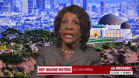 Maxine Waters Says Trump Trying to 'Organize Domestic Terrorists' With Truth Post