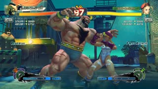 Ultra Street Fighter IV battle Zangief vs Cammy