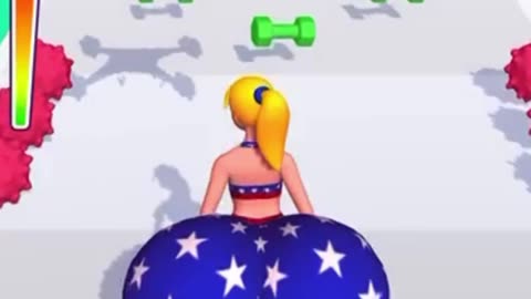 twerk race3D # games # tiktok #funny