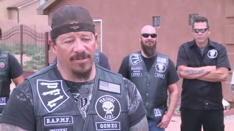 Bikers come to 5-year-old bullied girl's rescue